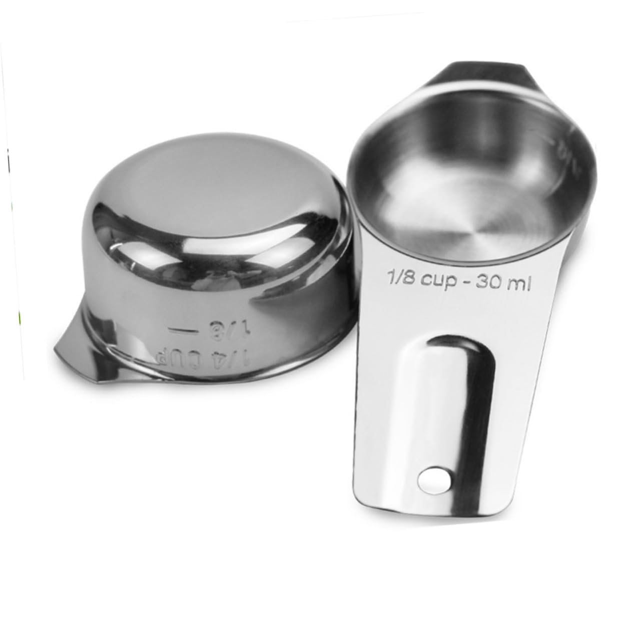 7pièces Tasses à Mesurer Acier Inoxydable Gravures Claires sur Poignée et Intérieur Empilables pour Rangement Facile