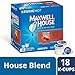 Maxwell House House Blend Keurig K Cup Coffee Pods (18 Count)