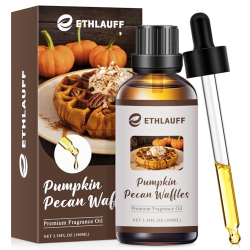 Pumpkin Pecan Waffles Fragrance Oil Bakery Essential Oils Fragrance Oils for Diffuser for Home Pumpkin Pie Waffle