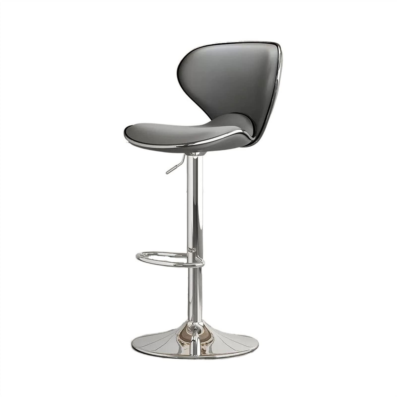 Chaise de salle à manger haute réglable 61-81cm pour comptoirs mal adaptés