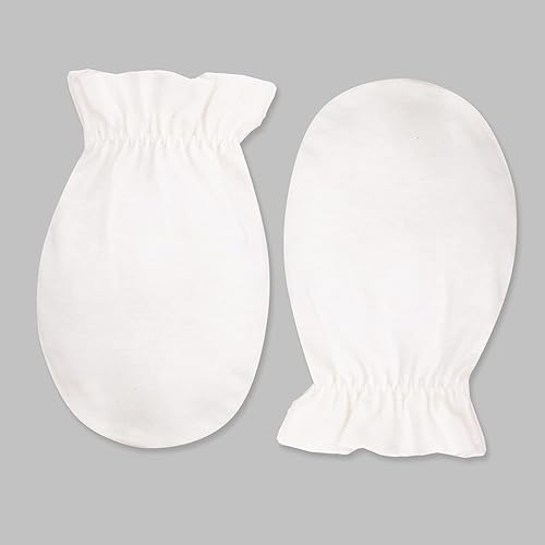 Miniatura 3 de organicboom 100% algodón orgánico certificado para bebés sin arañazos para recién nacidos hasta 0-6 meses