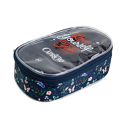 Estojo, DAC, PVC, Capricho, Night Forest, Baú, Azul, 3557