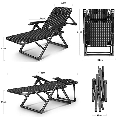 Silla de ocio para el hogar plegable que alivia los dolores de espalda 8