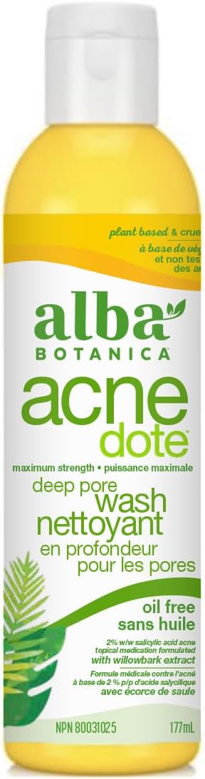 ALBA BOTANICA Acnedote Deep Pore Wash, 177 ML