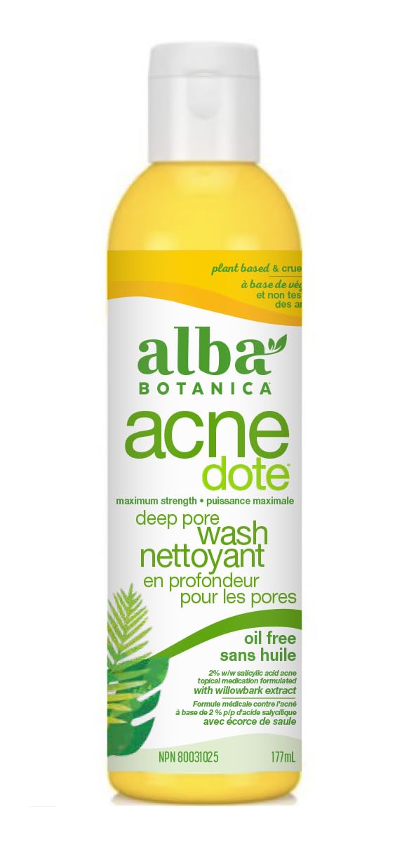 ALBA BOTANICA Acnedote Deep Pore Wash, 177 ML