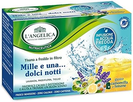 L Angelica Tisana A Freddo Mille E Una Dolce Notte 15 Filtri Amazon It Alimentari E Cura Della Casa