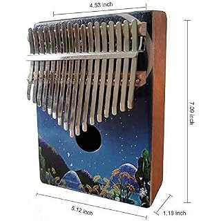 Générique Mini Doigt Kalimba Pouce Piano Kalimba 17 Touches Pouce Piano avec Ton Marteau Main en Bois Doigt Piano Cadeau… - Les Beatles, Paul McCartney, John Lennon, RIngo Starr, George Harrison Générique Mini Doigt Kalimba Pouce Piano Kalimba 17 Touches Pouce Piano avec Ton Marteau Main en Bois Doigt Piano Cadeau… – Image 2