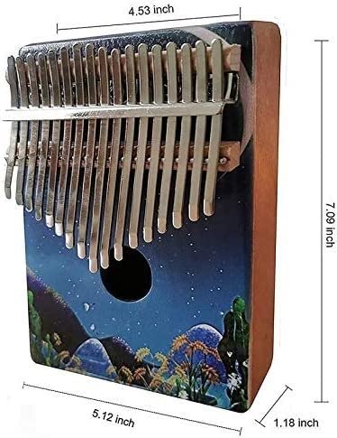 Générique Mini Doigt Kalimba Pouce Piano Kalimba 17 Touches Pouce Piano avec Ton Marteau Main en Bois Doigt Piano Cadeau… - Les Beatles, Paul McCartney, John Lennon, RIngo Starr, George Harrison Générique Mini Doigt Kalimba Pouce Piano Kalimba 17 Touches Pouce Piano avec Ton Marteau Main en Bois Doigt Piano Cadeau… – Image 3