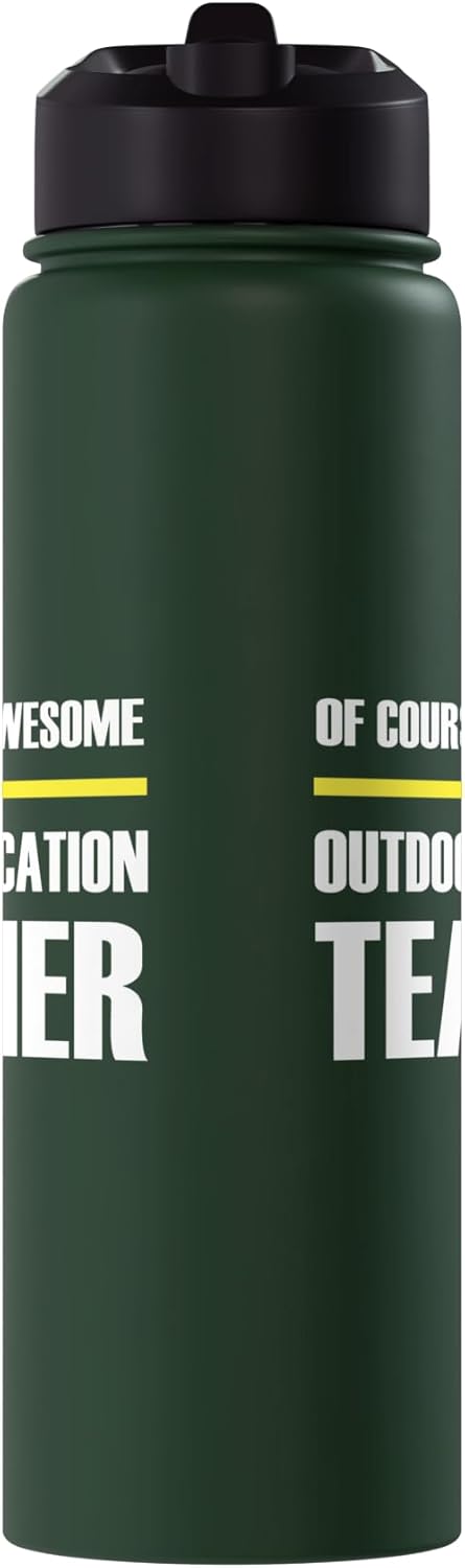 The Original Awesome Outdoor Education Teacher Stainless Steel Insulated Water Bottle