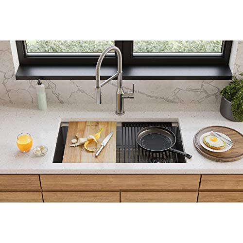 Tabla de Cortar Elkay LKCB1217AC de Madera de Acacia miniatura 2