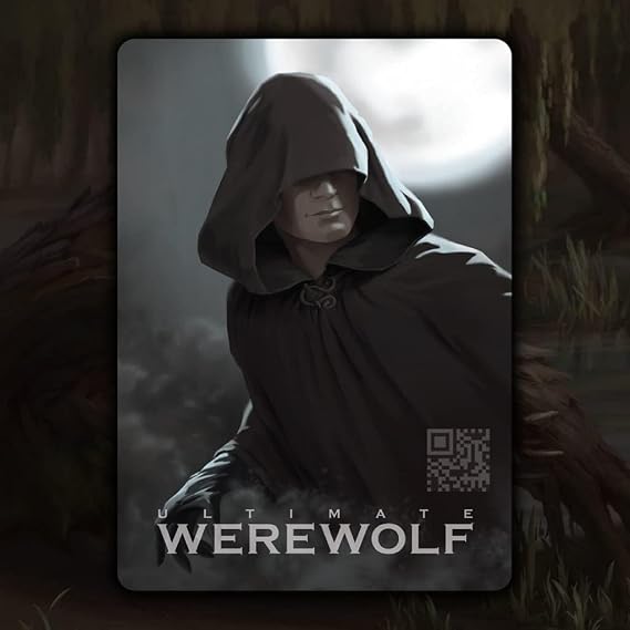 Bezier Games Ultimate Werewolf | Villagers vs Werewolves Hidden Role Mystery for Large Groups | Social Deduction with Bluffing and Moderator-Led Play | Ages 13+ | 3-24 Players | 30-90 Min