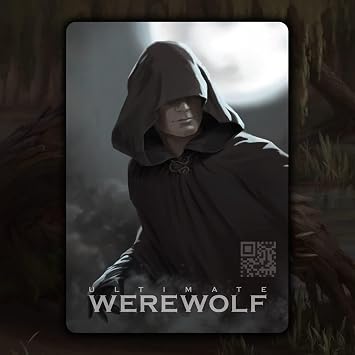 Bezier Games Ultimate Werewolf | Villagers vs Werewolves Hidden Role Mystery for Large Groups | Social Deduction with Bluffing and Moderator-Led Play | Ages 13+ | 3-24 Players | 30-90 Min