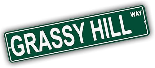 Vista 308 de Ohio Mountains Pick Your Mountain Compatible/repuesto para Ballards Hill United States Mountain Aluminio Metal Tin Street Sign Style decoración