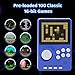 Kids Handheld Video Game Console Built in 100 16-bit Games, Handheld Retro Gaming Console, Trave-Friendly Game Console, 2.8