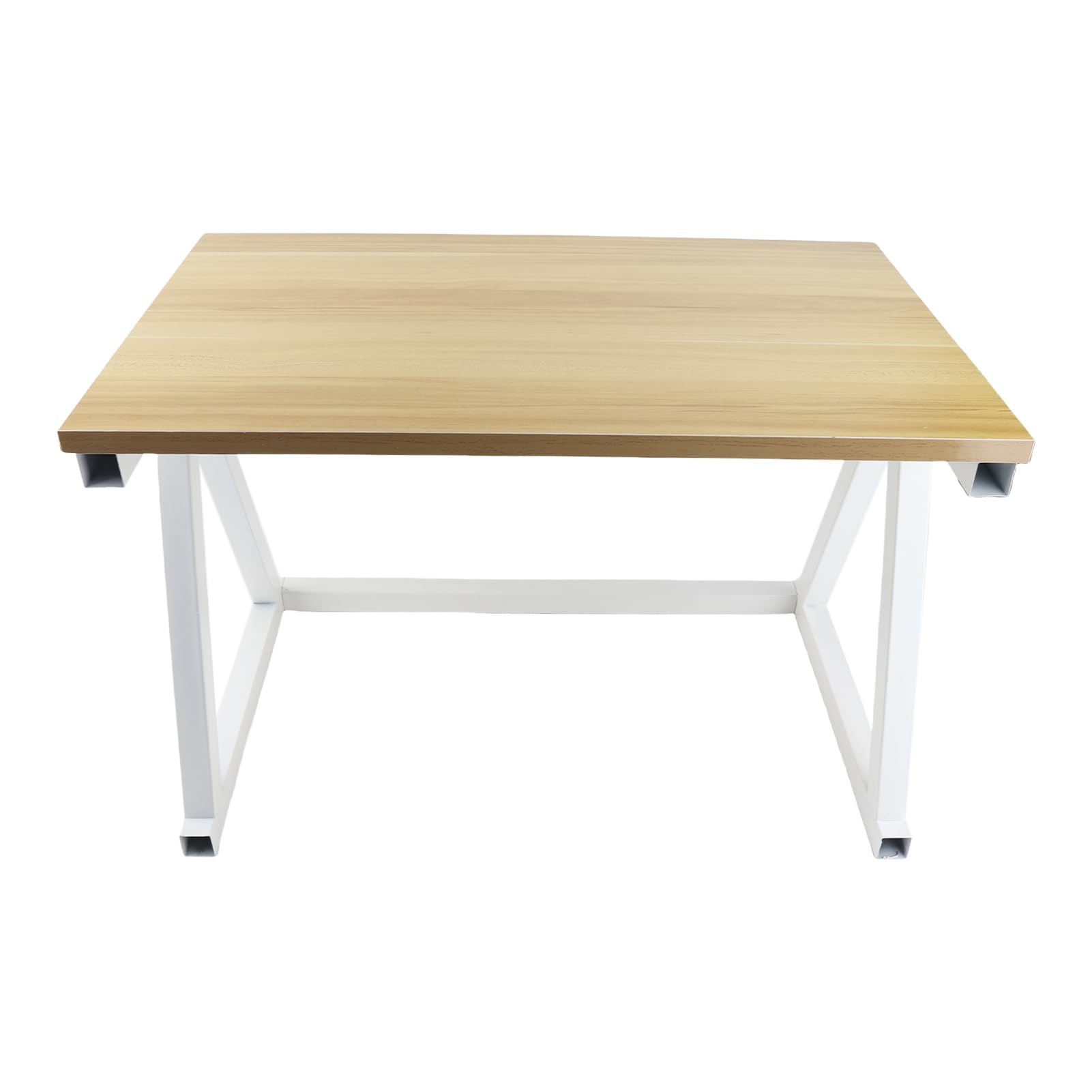 Yosoo Health Gear 2-Stufiger Mikrowellenständer, Kohlenstoffstahl, Küchenschrank Organizer, 57x38x38cm, Weiß