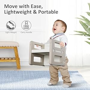 Kidsactivitytableand2chairssetplasticfurniturefortoddlerreadingartscraftsmontessoriinspiredplayroomsolutionwithstorageforboysandgirls Urban Country Home Decor Kids activity table and 2 chairs set plastic furniture for toddler reading arts crafts montessori inspired playroom solution with storage for boys and girls urban country home decor