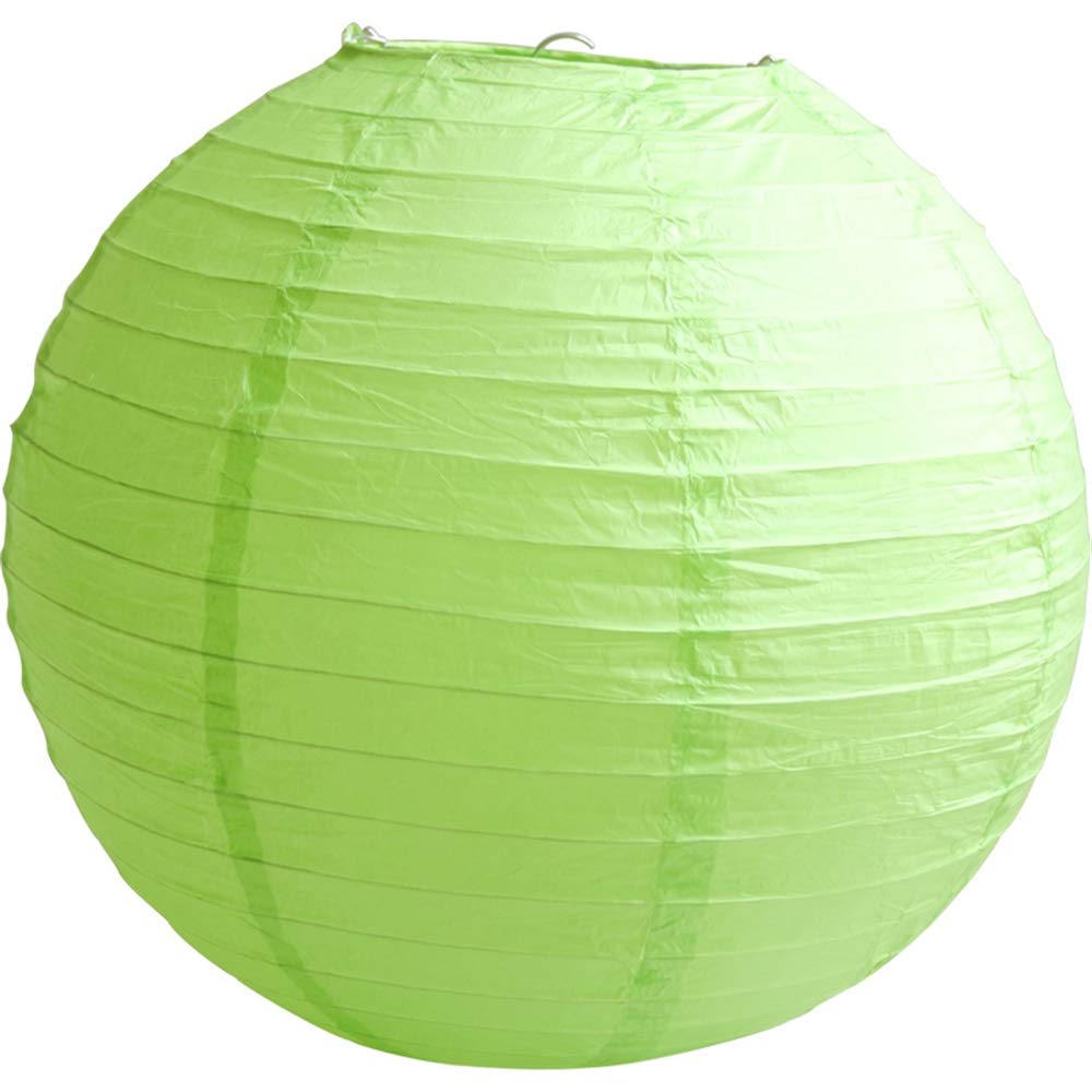 Time to Sparkle Tissue Paper Round Lanterns LampShade Lamp Shade Wedding Birthday Party Decoration | Light Pink, 8"(20cm) | — view 21
