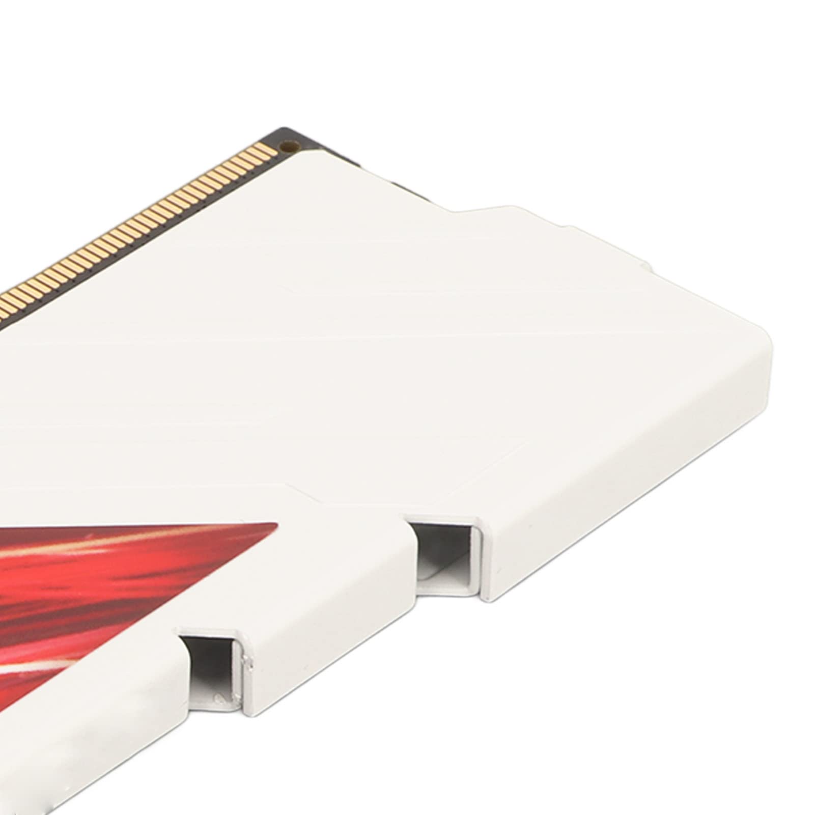 Ausla 4 GB Pamięci RAM DDR4, Metalowa Obudowa, Zwiększona wydajność, prędkość 2666 MHz dla Użytkowników Komputerów Stacjonarnych (WHITE)