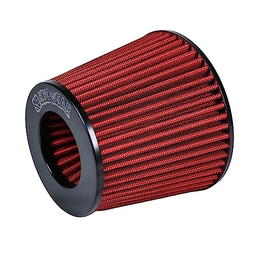 Kyostar Universal Red 3.5 Inch 89mm Air Intake Cone Filter Replacement Quality Dry Air Filter - Image 5