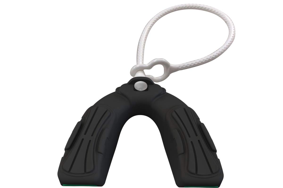 Boil and Bite Cool - Protector bucal DBT de ajuste personalizado para fútbol, hockey, rugby, lacrosse y más (funda gratis), tamaño adulto (adultos a partir de 11 años, verde menta y