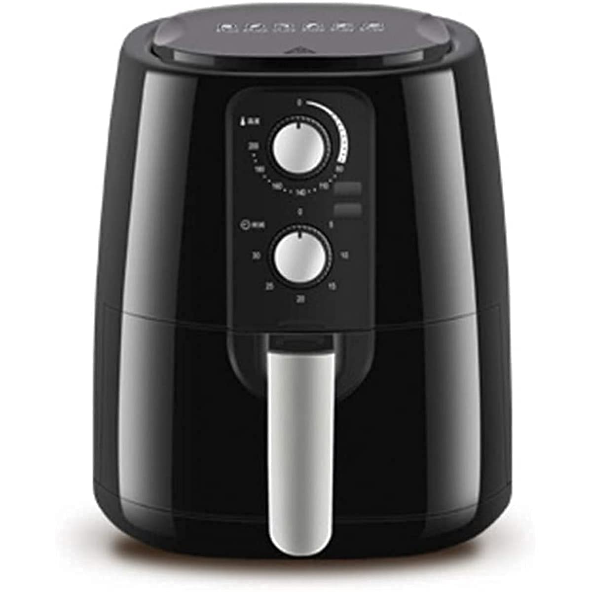 Frytkownica powietrzna do użytku domowego 5,5 l frytkownica powietrzna z wieloma funkcjami beztłuszczowa frytkownica łatwa do czyszczenia nieprzywierająca powłoka kosza frytkownica powietrzna do