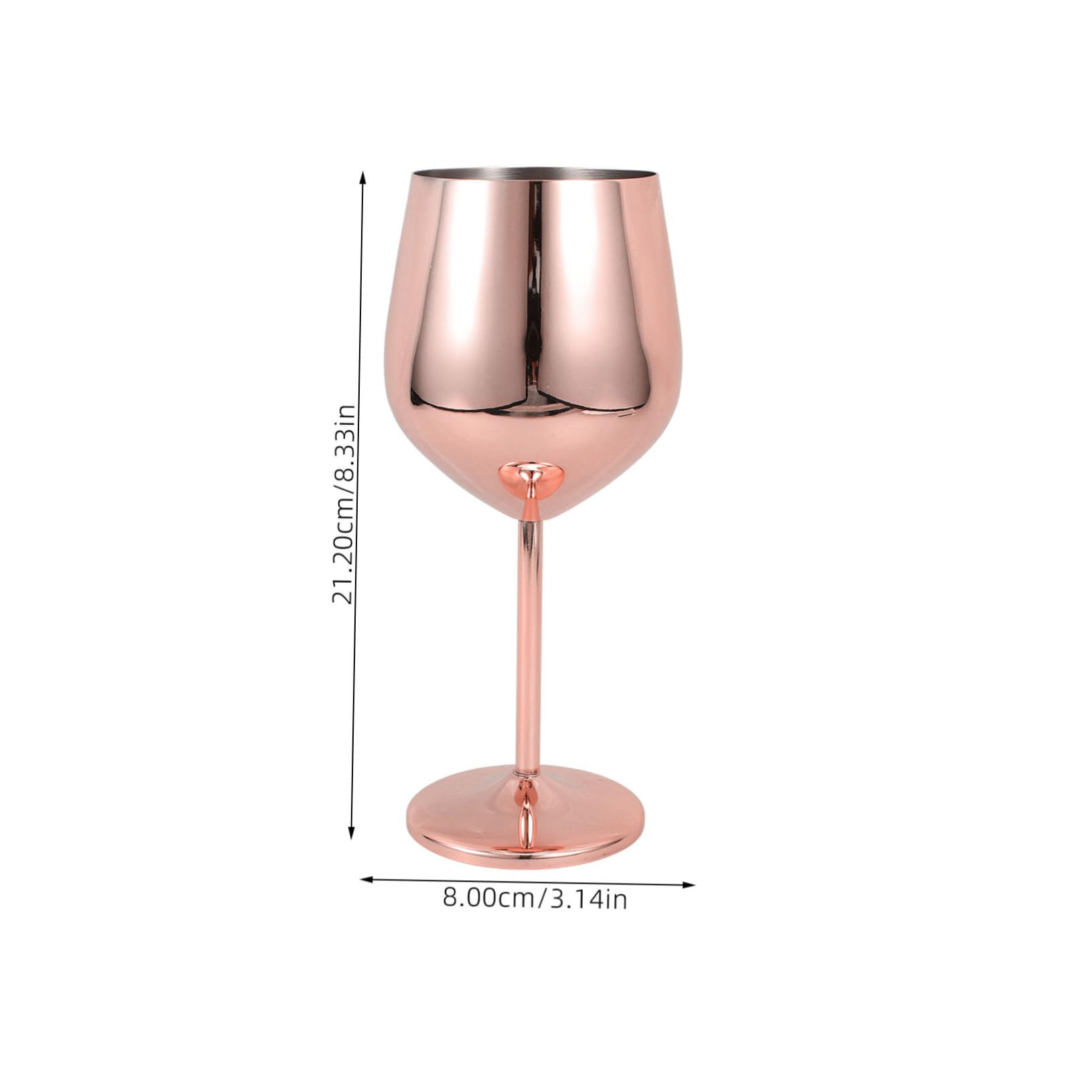 Cabilock Cocktail Goblets Finish Wine Flutes for Weddings Parties Anniversaries Elegant Bar Party Cups with Smooth Surface for Safe Use