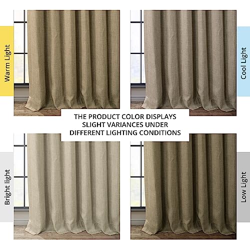 HPD-Half-Price-Drapes-Faux-Linen-Room-Darkening-Curtains-96-Inches-Long-Luxury-Linen-Curtains-for-Bedroom-Living-Room-1-Panel-50W-X-96L-Butterscotch