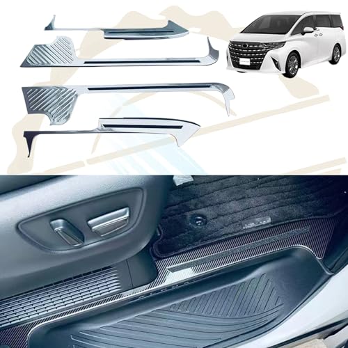 DodoxDIY 適用 新型 アルファード40系 ヴェルファイア 40系 カスタム アクセサリー パーツ 車種専用 内装 グッズ リアリフレクターガーニッシュ パネル カバー カーボン調