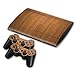 Sony PS3 Playstation 3 Super Slim Skin Design Foils Pegatina Set - Wood Motivo