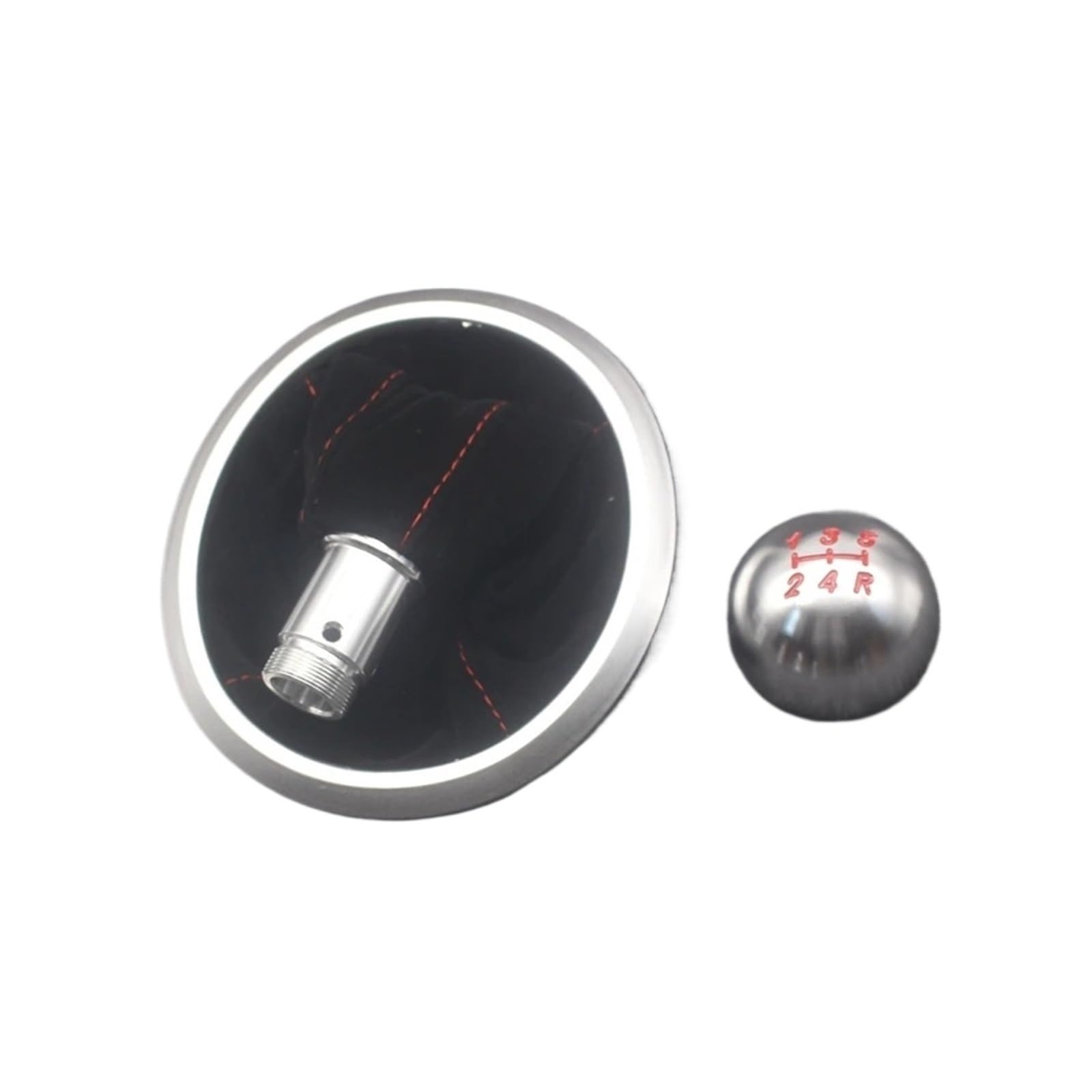 Pybycegnzk 5 Speed Combo A Car Interior Accessories For Suzuki For Swift 2005 2006 2007 2008 2009 2010 Gear Shift Knob(5 Speed Combo A)