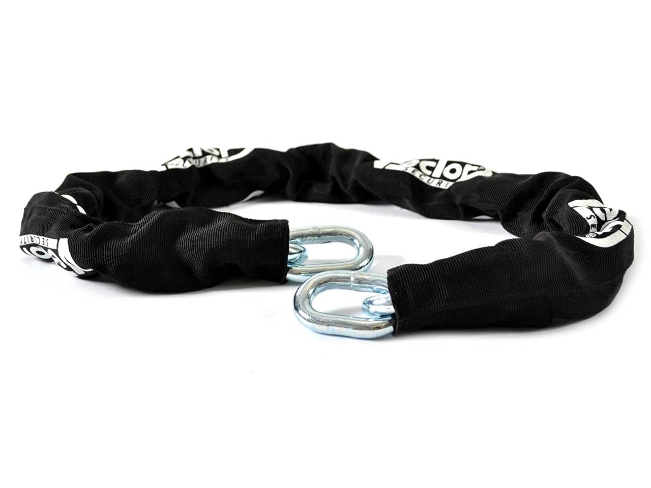 Chaîne antivol VECTOR en acier noir renforcé de 13mm de diamètre