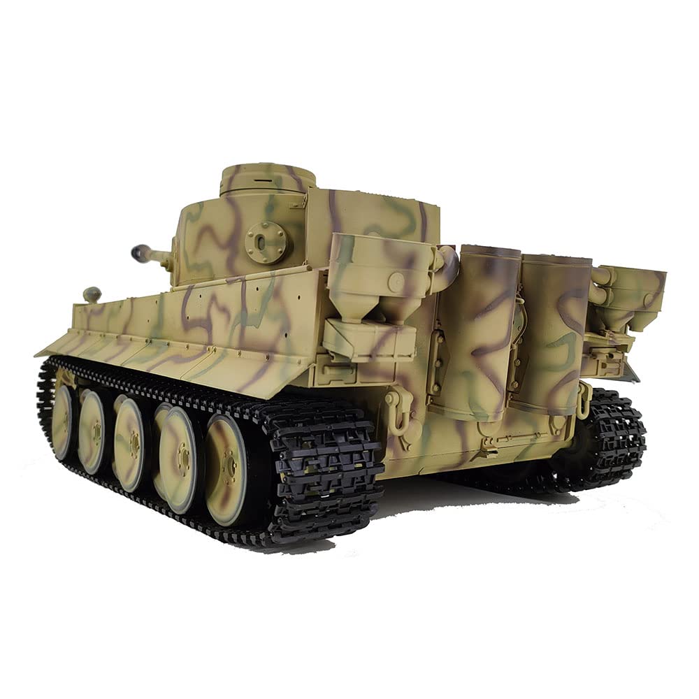 Amazon.co.jp: ラジコン 戦車 ドイツのティーガーI重戦車迷彩塗装及び