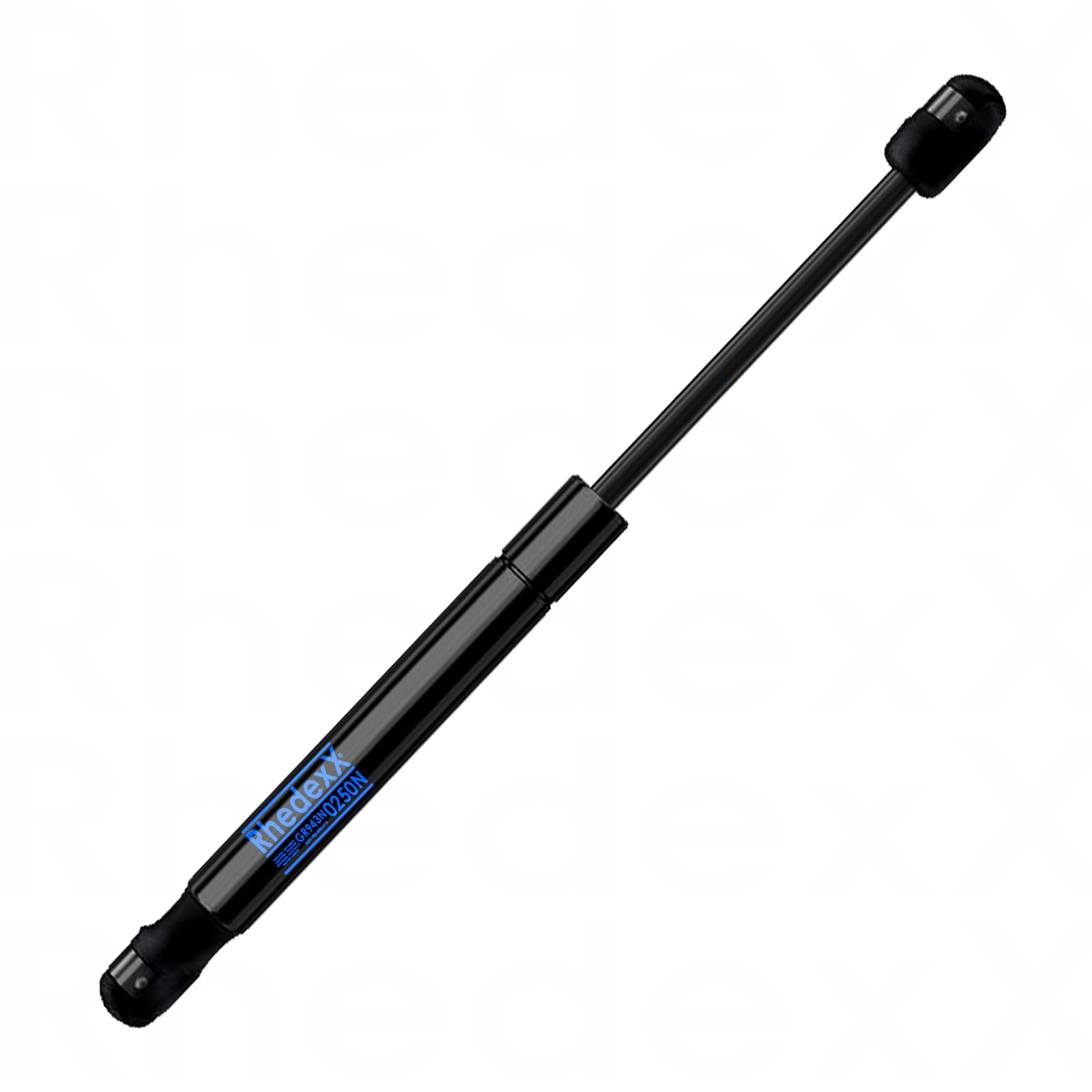Amortiguador de gas con junta esférica de 585 mm (250 NEWTON - KP)
