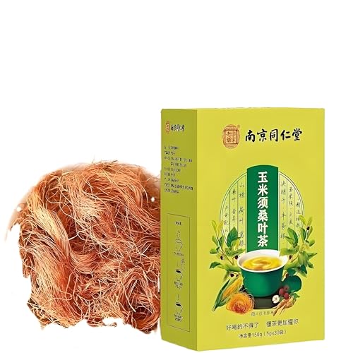200g De Té De Hoja De Morera Con Barbas De Maíz El Té Original De China Con Aroma a Hierbas Nutre El Hígado Y Mejora La Vista Bebida Verde Para Una Vida Saludable Alivia El Calor Del Verano