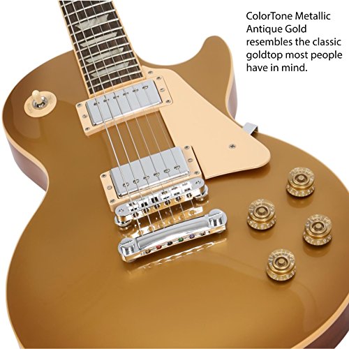Colortone Metallic Aerosol Guitar Lacquer, Antique Gold #TOP2