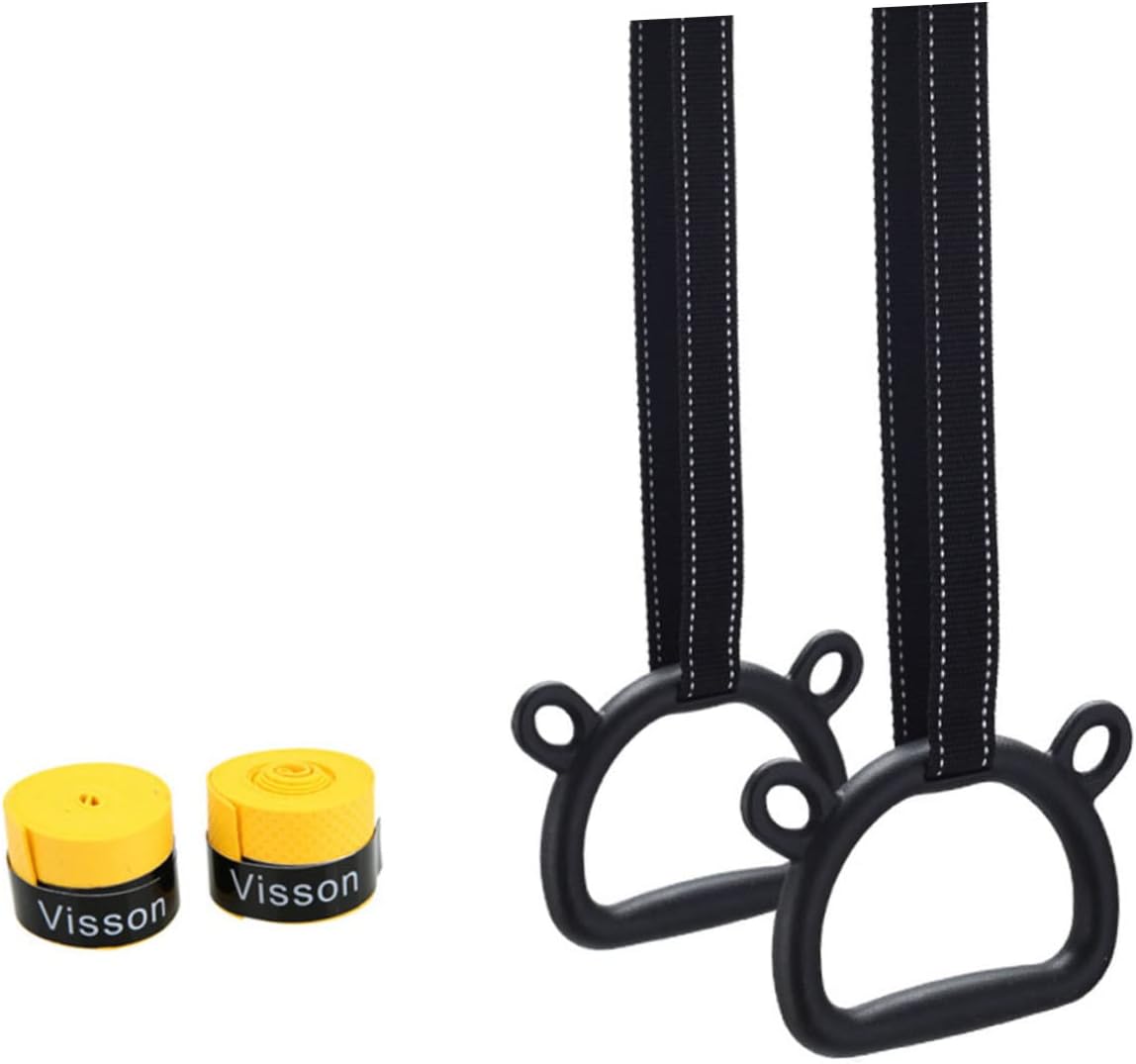 KICHOUSE Durable Fitness Ring for Gymnastic Ring Workout Rings Pull up Rings Gymnastics Stuff Gymnastic Rings