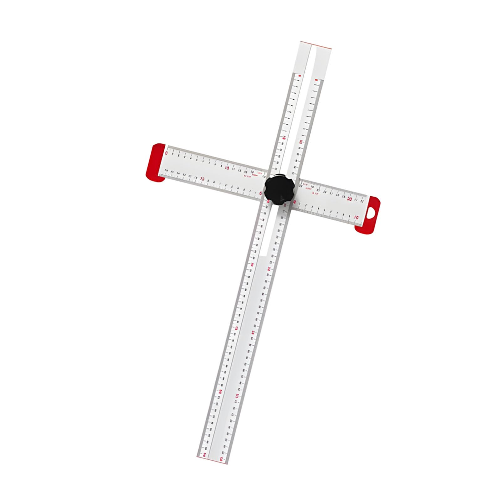 Tough 4 Function Measuring Ruler Excellent for Builders Contractors and Craft Lovers Carpenter Square