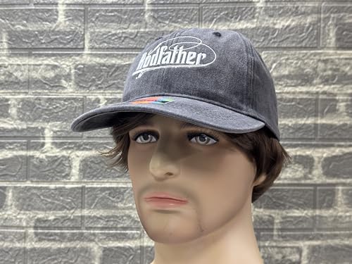 Image of Embroidered Adjustable Baseball Hat for Men Women, Washed Cotton | Premium Embroidery Design, Adjustable Metal Buckle Closure, Simple Lifestyle Wear