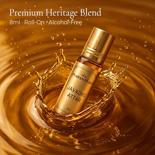 Image of Luxury Javadhu Attar | 8ml Pack of 2 (16ml Total) | Pure Javadhu Perfume for Pooja, Worship, Body Fragrance & Meditation | Long-Lasting Natural Attar Perfume