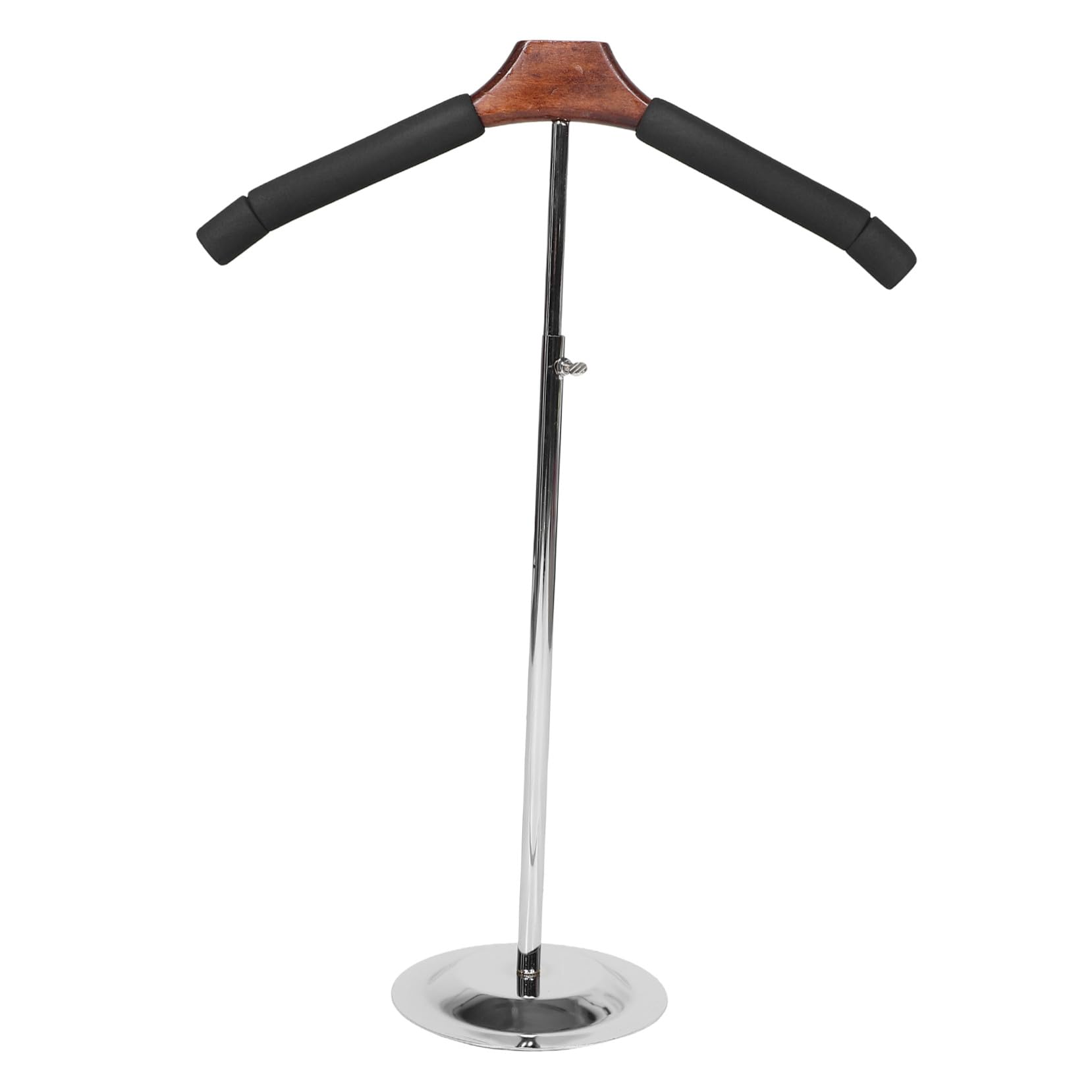 Portant à vêtements avec base acier inoxydable VALICLUD pour magasin