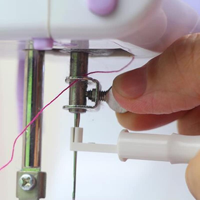 Portable Sewing Needle Threader Bag Sewing Machine Needle Exchange Tool for Household Sewing Threading