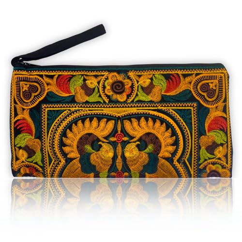 Sabai Jai - Embroidered Ethnic Clutch Purse Handbag for Women