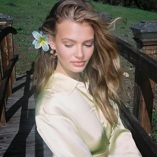 Pack of 4 Flower Hair Clips, Plastic Flower Hair Clip, Flower Hair Clip - Image 3
