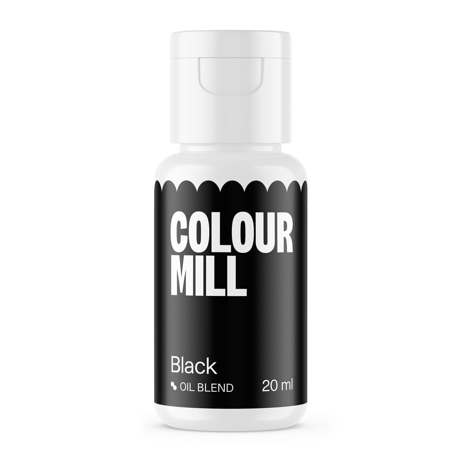 Colour Mill Oil Blend Food Colouring Black - 20 ml