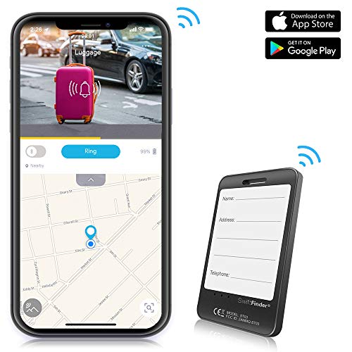 Luggage Tracker Device, Bluetooth Tracker Tag - Anti-Lost Finder with App Control