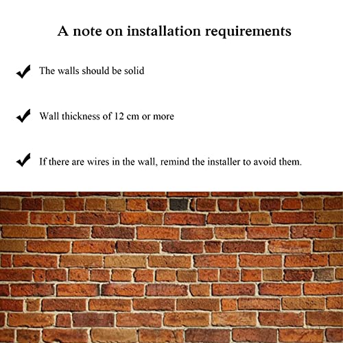 Wall Mounted Folding Desk Dining Table Laptop Table Wooden Space Saving Furniture Home Office Work Kitchen Dining Table Suitable For Home Office, Laundry Room, Garage, Basement Bar ( Color : Khaki , S #TOP3