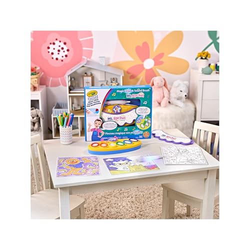 Crayola Ms Rachel Color Wonder Magic Light Brush, Mess Free Coloring Toy 3+ - image 8