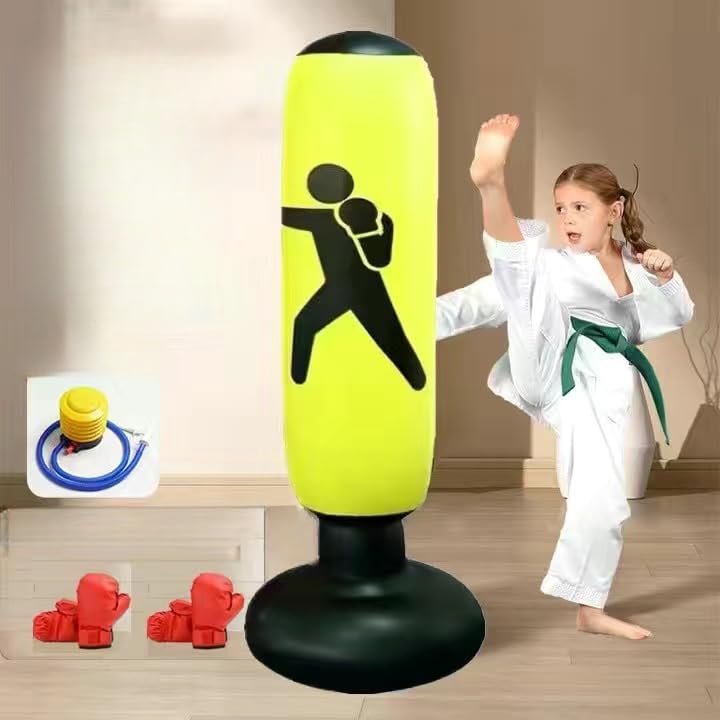 Amazon | LIVIA エアーサンドバッグ エアースタンディングバッグ