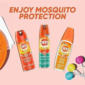 OFF! Active Insect Repellent, Sweat Resistant, Repells Mosquitoes, 6 oz ( Pack of 12)