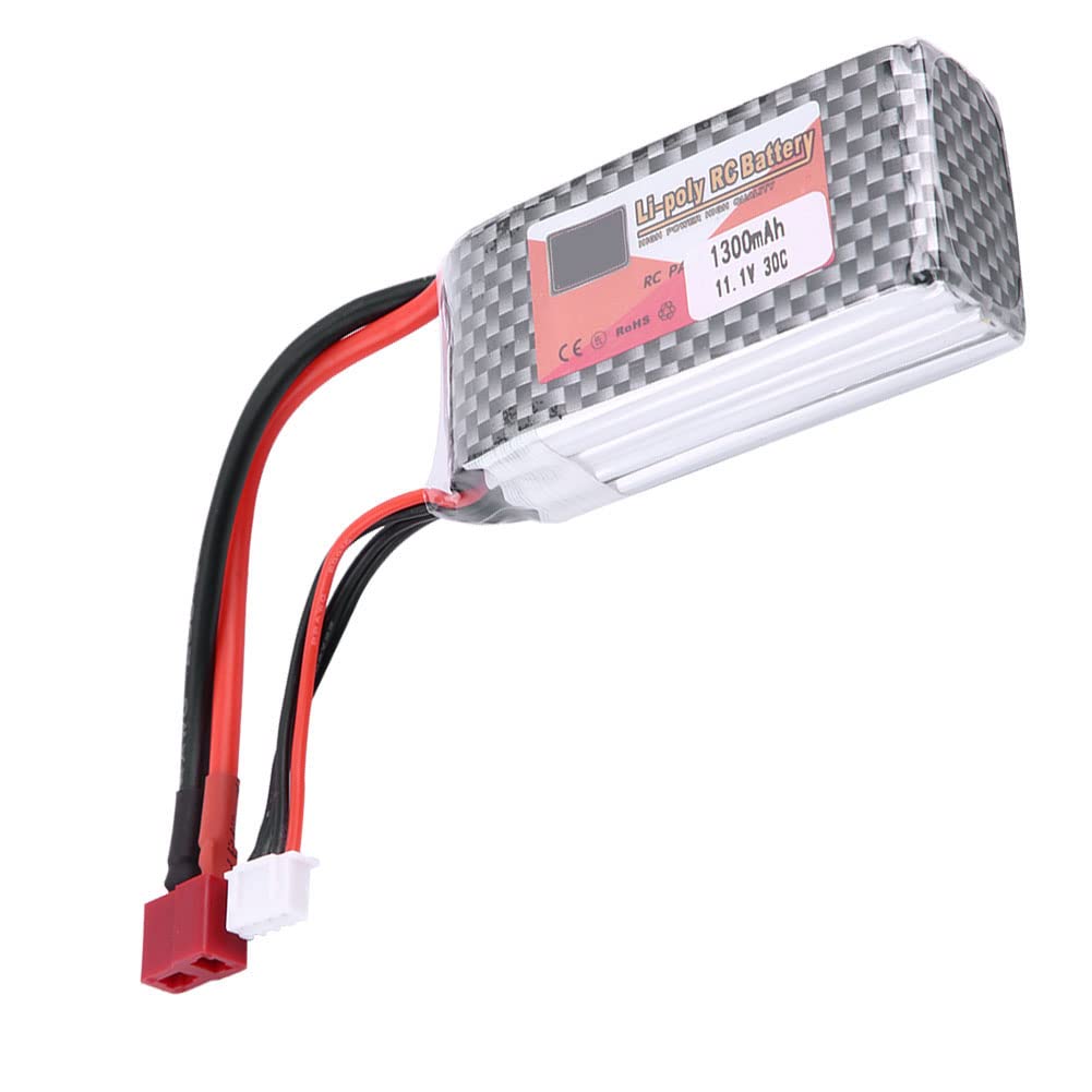 Generic ZOP POWER 3S 11.1V 1300mAh 4500mAh 5500mAh Rechargeable LiPo Battery Long Cycle Life for RC Car Boat Airplane (11.1V 1300mAh 30C T plug)